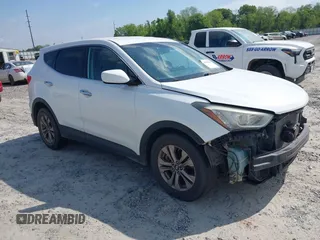 2016 Hyundai Santa Fe z VIN 5XYZTDLBXGG322216, wystawiony jako IAAI lot #42029462 z przebiegiem 126 775 mil mil oraz . Historia ofert i sprzedaży dostępna na DreamBid. Obrazek 1.