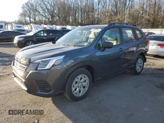 2024 Subaru Forester z VIN JF2SKABC2RH437840, wystawiony jako Copart lot #87947315 z przebiegiem 2 996 mil mil oraz Szkoda całkowita • Salvage title. Historia ofert i sprzedaży dostępna na DreamBid. Obrazek 1.