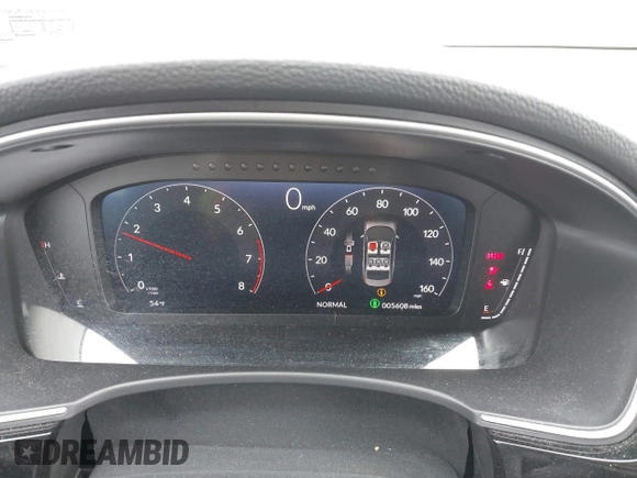 2025 Honda Civic Si with VIN 2HGFE1E57SH472251, listed as a IAAI auction lot 41776803 with 5,608 mi miles and . Bid and sale history available at DreamBid. Image 7.
