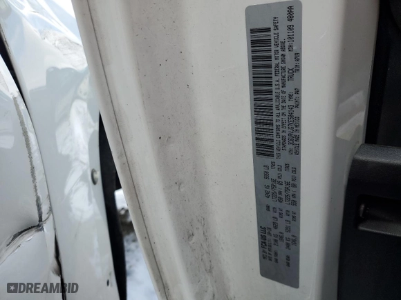 2019 Ram ProMaster Cargo Van with VIN 3C6URVJG7KE504143, listed as a Copart auction lot 45877345 with 300,689 mi miles and Salvage Title. Bid and sale history available at carsss.com. Image 12.