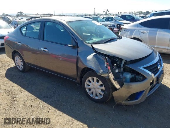 2016 Nissan Versa SV with VIN 3N1CN7AP6GL857183, listed as a IAAI auction lot 41645230 with 90,787 mi miles and . Bid and sale history available at DreamBid. Image 1.