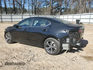 2022 Nissan Sentra SV with VIN 3N1AB8CV7NY316306, listed as a Copart auction lot 47301205 with 52,171 mi miles and Salvage Title. Bid and sale history available at carsss.com. Image 2.