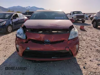 2013 Toyota Prius One with VIN JTDKN3DUXD0341856, listed as a Copart auction lot 53946985 with 123,059 mi miles and Salvage Title. Bid and sale history available at DreamBid. Image 5.