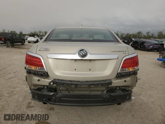 2011 Buick LaCrosse CXS with VIN 1G4GE5ED0BF361619, listed as a Copart auction lot 49207845 with 104,364 mi miles and Salvage Title. Bid and sale history available at carsss.com. Image 6.