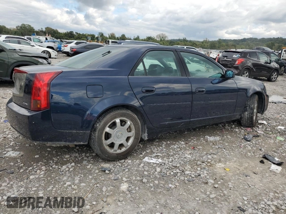 2004 Cadillac CTS with VIN 1G6DM577440116039, listed as a Copart auction lot 73513694 with 130,561 mi miles and Salvage Title. Bid and sale history available at carsss.com. Image 3.