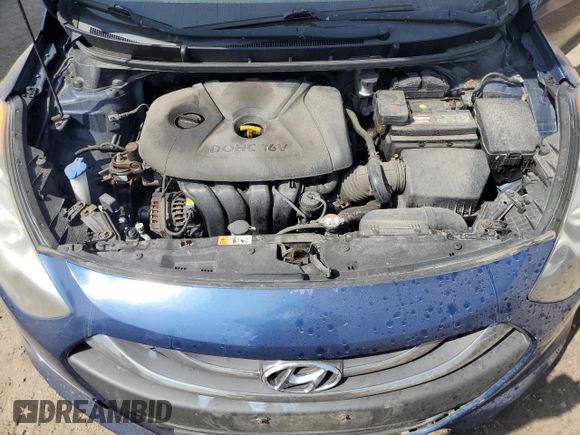 2013 Hyundai Elantra GT with VIN KMHD35LE8DU018141, listed as a Copart auction lot 64587374 with 271,587 mi miles and Salvage Title. Bid and sale history available at carsss.com. Image 11.