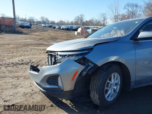 2024 Chevrolet Equinox LT z VIN 3GNAXKEG9RL304534, wystawiony jako IAAI lot #41716642 z przebiegiem 24 089 mil mil oraz . Historia ofert i sprzedaży dostępna na DreamBid. Obrazek 6.