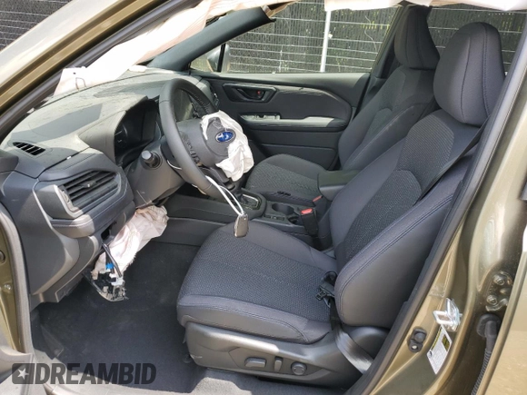 2025 Subaru Forester Premium z VIN JF2SLDDC9SH518559, wystawiony jako Copart lot #60173055 z przebiegiem 6 389 mil mil oraz Szkoda całkowita • Salvage title. Historia ofert i sprzedaży dostępna na DreamBid. Obrazek 7.