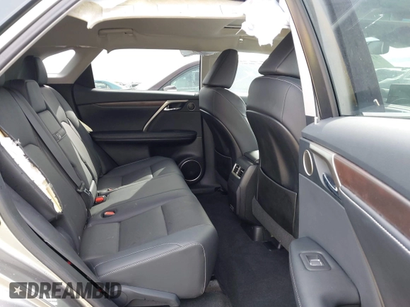 2022 Lexus RX with VIN 2T2HZMDA4NC349643, listed as a IAAI auction lot 41814163 with 10,147 mi miles. Bid and sale history available at carsss.com. Image 8.