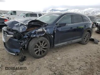 2018 Mazda CX-9 Grand Touring z VIN JM3TCADY2J0209260, wystawiony jako Copart lot #44524423 z przebiegiem 69 751 mil mil oraz Szkoda całkowita • Salvage title. Historia ofert i sprzedaży dostępna na DreamBid. Obrazek 1.