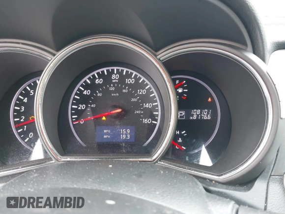 2012 Nissan Murano SL with VIN JN8AZ1MW7CW211779, listed as a IAAI auction lot 41819653 with 108,101 mi miles and . Bid and sale history available at DreamBid. Image 7.