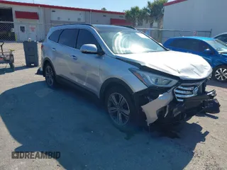 2016 Hyundai Santa Fe SE with VIN KM8SR4HF2GU141648, listed as a IAAI auction lot 41852203 with 99,711 mi miles. Bid and sale history available at carsss.com. Image 1.