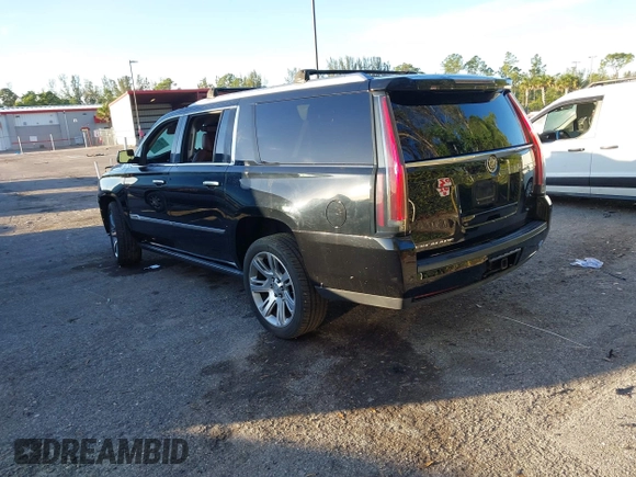 2015 Cadillac Escalade ESV Premium z VIN 1GYS4JKJXFR291842, wystawiony jako IAAI lot #41235490 z przebiegiem 115 037 mil mil oraz . Historia ofert i sprzedaży dostępna na DreamBid. Obrazek 3.