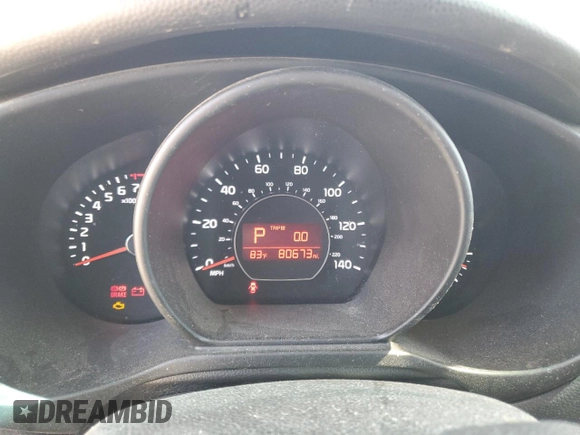 2016 Kia Soul + with VIN KNDJP3A59G7388309, listed as a Copart auction lot 50448335 with 80,673 mi miles and Salvage Title. Bid and sale history available at carsss.com. Image 9.