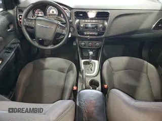 2014 Chrysler 200 LX with VIN 1C3CCBAG7EN101336, listed as a Copart auction lot 70451634 with 157,510 mi miles and Salvage Title. Bid and sale history available at carsss.com. Image 8.