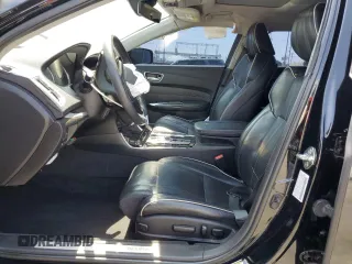 2019 Acura TLX Advance with VIN 19UUB2F8XKA007332, listed as a Copart auction lot 61984505 with 123,542 mi miles and Salvage title. Bid and sale history available at DreamBid. Image 7.