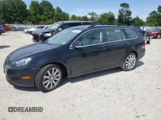 2014 Volkswagen Jetta TDI w/Sunroof with VIN 3VWPL7AJ4EM621796, listed as a Copart auction lot 57605935 with 102,506 mi miles and Salvage title. Bid and sale history available at DreamBid. Image 1.