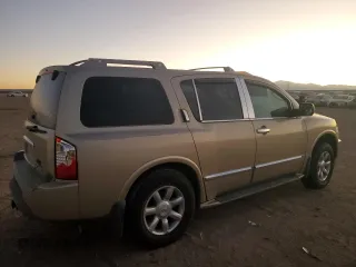 2004 Infiniti QX56 with VIN 5N3AA08C54N808548, listed as a Copart auction lot 80242404 with 0 mi miles and Salvage Title. Bid and sale history available at carsss.com. Image 3.