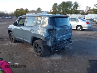 2017 Jeep Renegade Sport z VIN ZACCJBABXHPE92290, wystawiony jako IAAI lot #41209157 z przebiegiem 86 553 mil mil oraz . Historia ofert i sprzedaży dostępna na DreamBid. Obrazek 3.