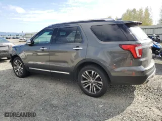 2017 Ford Explorer Platinum with VIN 1FM5K8HT0HGB15225, listed as a Copart auction lot 53121115 with 106,338 mi miles and Salvage Title. Bid and sale history available at carsss.com. Image 2.