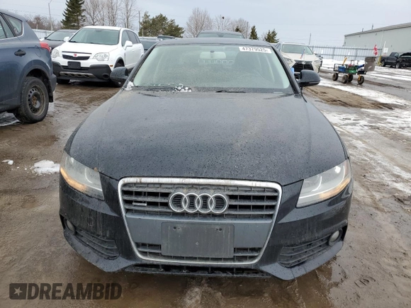 2009 Audi A4 2.0T Prem with VIN WAULF78K79N038333, listed as a Copart auction lot 47379525 with 141,040 mi miles and Clean Title. Bid and sale history available at carsss.com. Image 5.