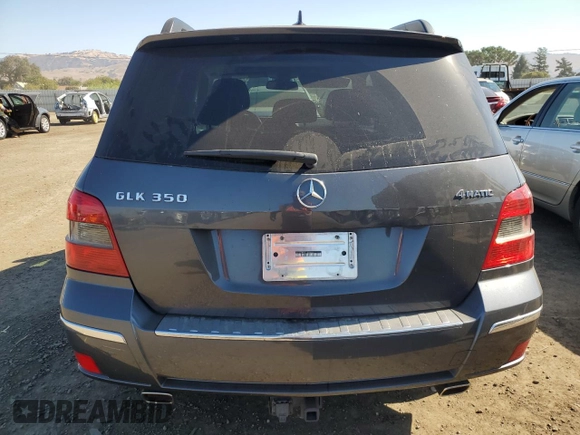 2012 Mercedes-Benz GLK 350 with VIN WDCGG8HB5CF886066, listed as a Copart auction lot 73599764 with 141,646 mi miles and Salvage Title. Bid and sale history available at DreamBid. Image 6.