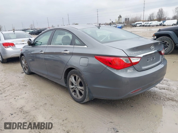 2011 Hyundai Sonata SE with VIN 5NPEC4AC4BH268438, listed as a IAAI auction lot 41588949 with 164,339 mi miles. Bid and sale history available at carsss.com. Image 3.