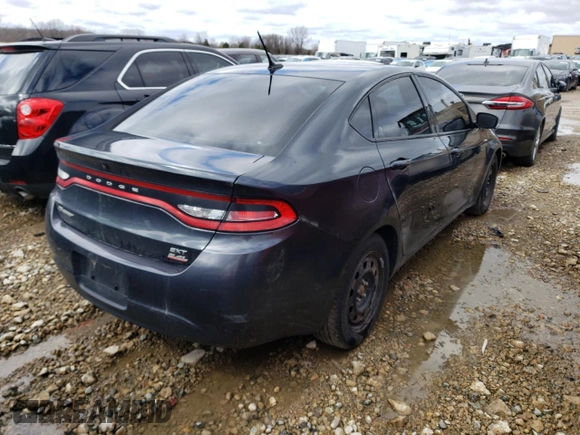 2014 Dodge Dart SXT with VIN 1C3CDFBB8ED682066, listed as a Copart auction lot 48863425 with 152,383 mi miles and Clean Title. Bid and sale history available at carsss.com. Image 3.