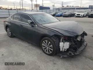 2021 Lexus ES with VIN 58ACA1C18MU003753, listed as a Copart auction lot 83847384 with 0 mi miles and Salvage Title. Bid and sale history available at carsss.com. Image 4.
