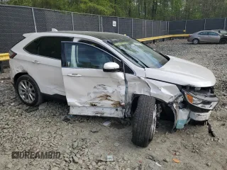 2017 Ford Edge Titanium z VIN 2FMPK4K80HBC30050, wystawiony jako Copart lot #54122585 z przebiegiem 58 023 mil mil oraz Szkoda całkowita • Salvage title. Historia ofert i sprzedaży dostępna na DreamBid. Obrazek 4.