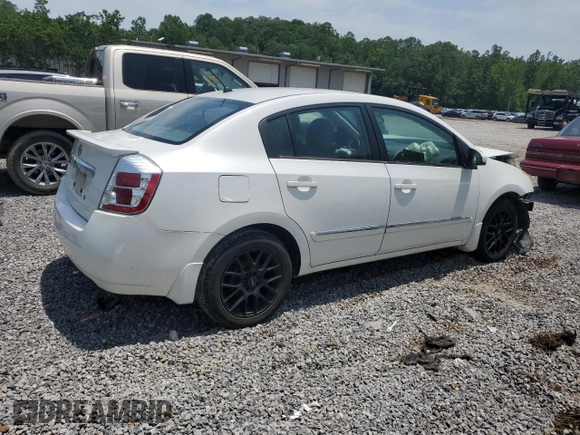 2012 Nissan Sentra S with VIN 3N1AB6AP5CL703147, listed as a Copart auction lot 62662815 with Not provided miles and Salvage title. Bid and sale history available at DreamBid. Image 3.