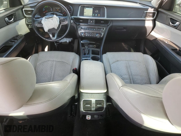 2017 Kia Optima EX z VIN KNAGU4LE9H5013620, wystawiony jako Copart lot #60928515 z przebiegiem 158 263 mil mil oraz Szkoda całkowita • Salvage title. Historia ofert i sprzedaży dostępna na DreamBid. Obrazek 8.