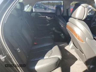 2015 Audi A8 L 4.0T with VIN WAU32AFD5FN022074, listed as a Copart auction lot 44528875 with 127,377 mi miles and Salvage Title. Bid and sale history available at carsss.com. Image 10.