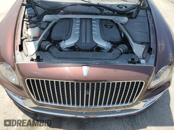 2021 Bentley Flying Spur W12 with VIN SCBBB6ZG9MC084879, listed as a Copart auction lot 54848205 with Not Provided miles and Salvage Title. Bid and sale history available at DreamBid. Image 11.