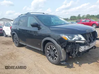 2019 Nissan Pathfinder S with VIN 5N1DR2MM5KC615396, listed as a IAAI auction lot 42567269 with 68,027 mi miles and . Bid and sale history available at DreamBid. Image 1.