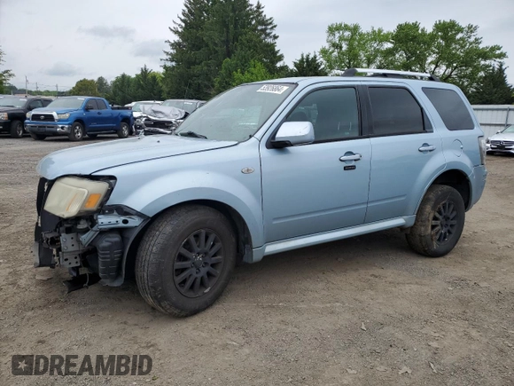 2009 Mercury Mariner Premier with VIN 4M2CU97789KJ24764, listed as a Copart auction lot 78209954 with 147,590 mi miles and Non Repairable. Bid and sale history available at carsss.com. Image 1.
