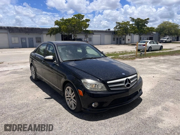 2008 Mercedes-Benz C 300 Sport with VIN WDDGF81X48F118820, listed as a Copart auction lot 64808465 with 169,933 mi miles and Salvage title. Bid and sale history available at DreamBid. Image 1.