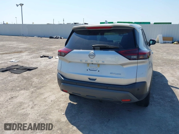 2022 Nissan Rogue SV with VIN 5N1BT3BB1NC708873, listed as a IAAI auction lot 40524996 with 59,684 mi miles. Bid and sale history available at carsss.com. Image 17.