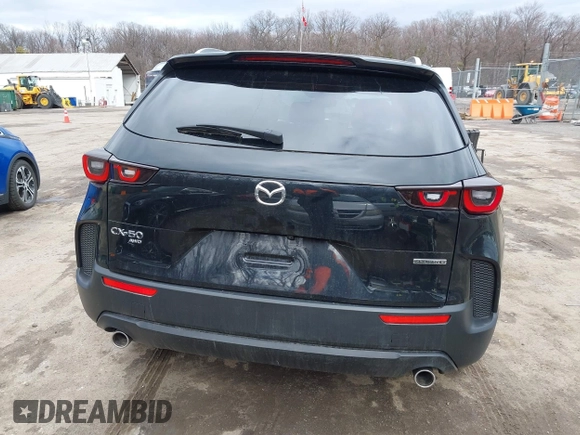 2025 Mazda CX-50 S Preferred with VIN 7MMVABBMXSN312752, listed as a IAAI auction lot 41747195 with 3,159 mi miles and . Bid and sale history available at carsss.com. Image 17.