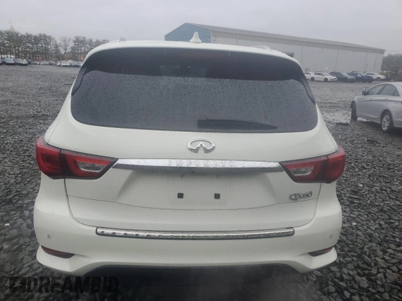 2017 Infiniti QX60 with VIN 5N1DL0MM3HC523024, listed as a Copart auction lot 50169055 with 81,521 mi miles and Salvage Title. Bid and sale history available at carsss.com. Image 6.