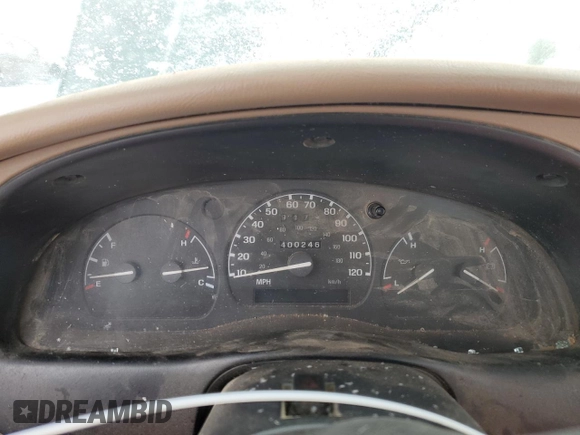 1997 Ford Ranger XLT with VIN 1FTCR10AXVUD48518, listed as a Copart auction lot 41518815 with 400,246 mi miles and Salvage title. Bid and sale history available at DreamBid. Image 9.