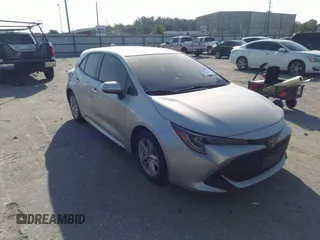 2022 Toyota Corolla Hatchback SE with VIN JTND4MBE4N3150989, listed as a IAAI auction lot 40565981 with 51,377 mi miles. Bid and sale history available at carsss.com. Image 1.