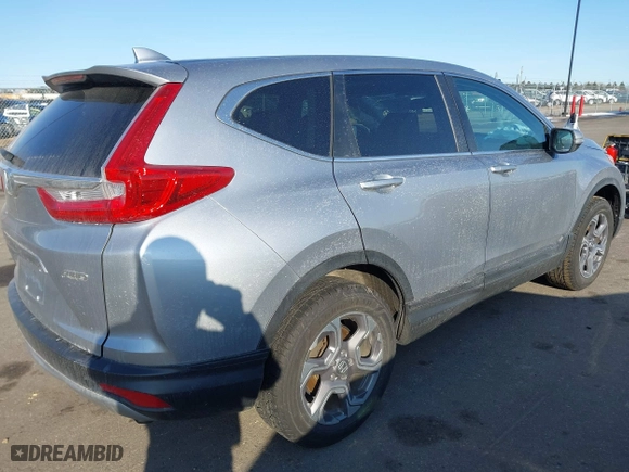 2019 Honda CR-V EX-L with VIN 7FARW2H87KE032111, listed as a IAAI auction lot 41757203 with 60,607 mi miles. Bid and sale history available at carsss.com. Image 4.