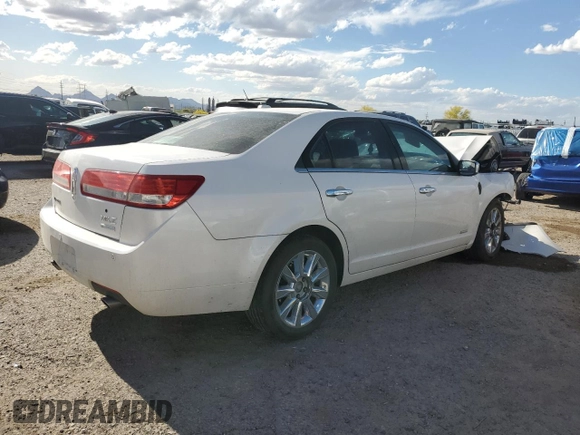 2012 Lincoln MKZ Hybrid with VIN 3LNDL2L31CR837026, listed as a Copart auction lot 53193445 with Not provided miles and Salvage title. Bid and sale history available at DreamBid. Image 3.