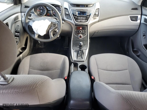 2016 Hyundai Elantra SE with VIN 5NPDH4AE3GH667086, listed as a Copart auction lot 46529045 with 138,200 mi miles and Salvage Title. Bid and sale history available at carsss.com. Image 8.