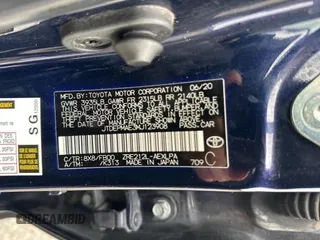 2021 Toyota Corolla LE with VIN JTDEPMAE3MJ123908, listed as a Copart auction lot 86070384 with 46,730 mi miles and Clean Title. Bid and sale history available at DreamBid. Image 10.