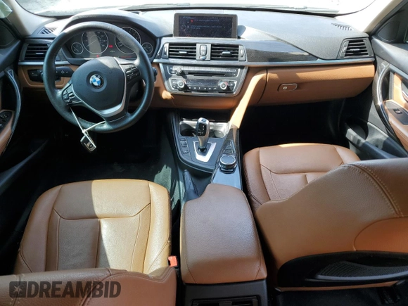 2015 BMW 3 Series 328i xDrive with VIN WBA3B3G52FNT19323, listed as a Copart auction lot 61873015 with 110,893 mi miles and Salvage title. Bid and sale history available at DreamBid. Image 8.