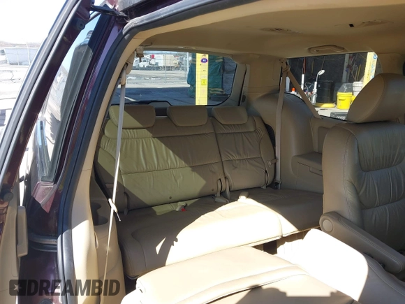 2009 Honda Odyssey EX-L with VIN 5FNRL38619B040594, listed as a IAAI auction lot 42037189 with 189,677 mi miles. Bid and sale history available at carsss.com. Image 8.