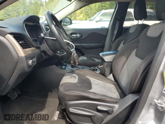 2014 Jeep Cherokee Altitude with VIN 1C4PJMCB8EW176508, listed as a Copart auction lot 53652045 with 177,761 mi miles and Salvage Title. Bid and sale history available at carsss.com. Image 7.