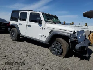 2023 Jeep Wrangler Sport S with VIN 1C4HJXDG0PW638871, listed as a Copart auction lot 47102315 with Not Provided miles and Clean Title. Bid and sale history available at DreamBid. Image 4.